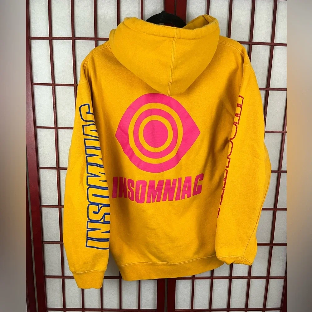 INSOMNIAC Eye Hoodie Graphic Sweatshirt Insomniac Records